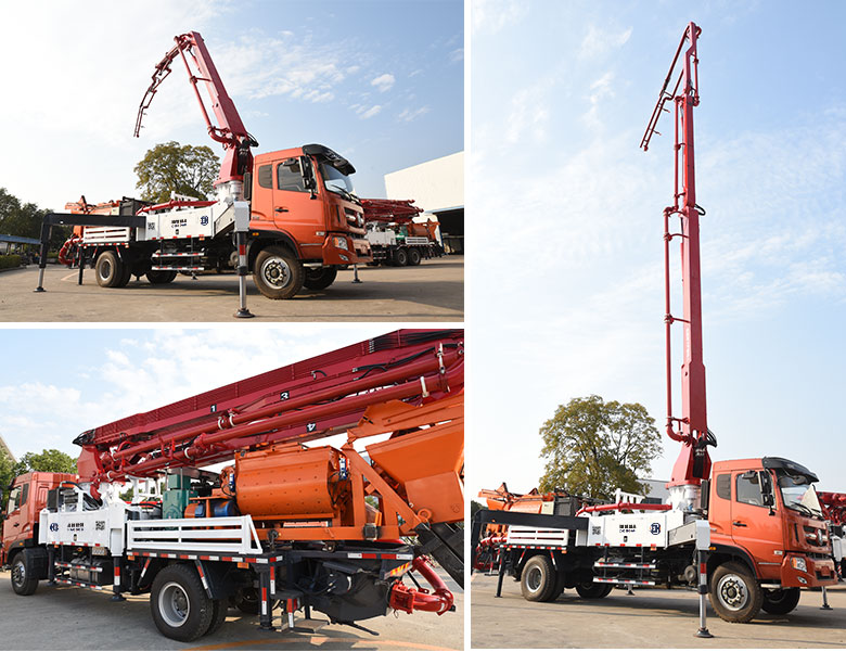 30米搅拌泵车产品展示二